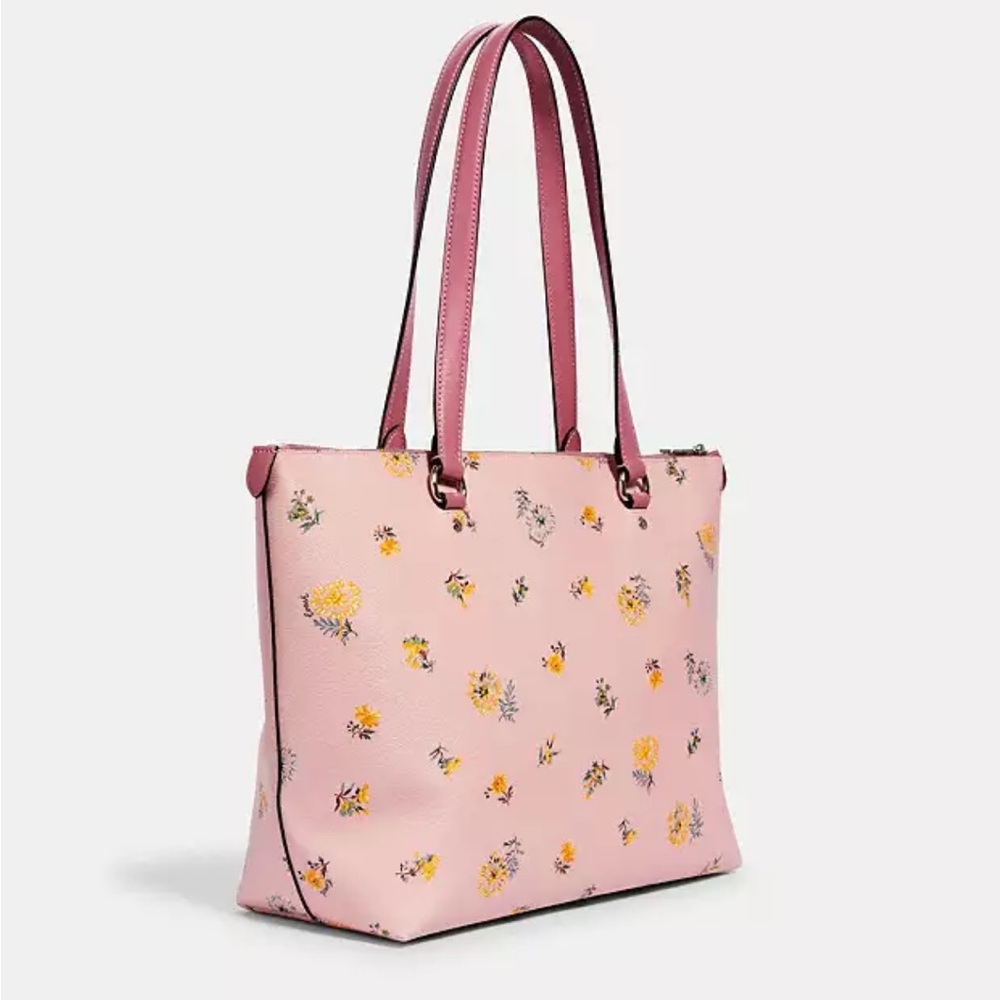 Coach Dandelion Floral Print Gallery Tote & Phone Wallet